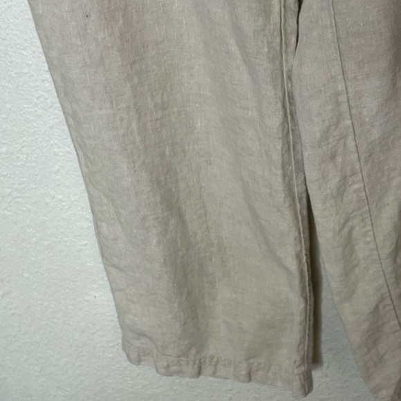 Chicos Linen Pants Sz 3 - Picture 4 of 7